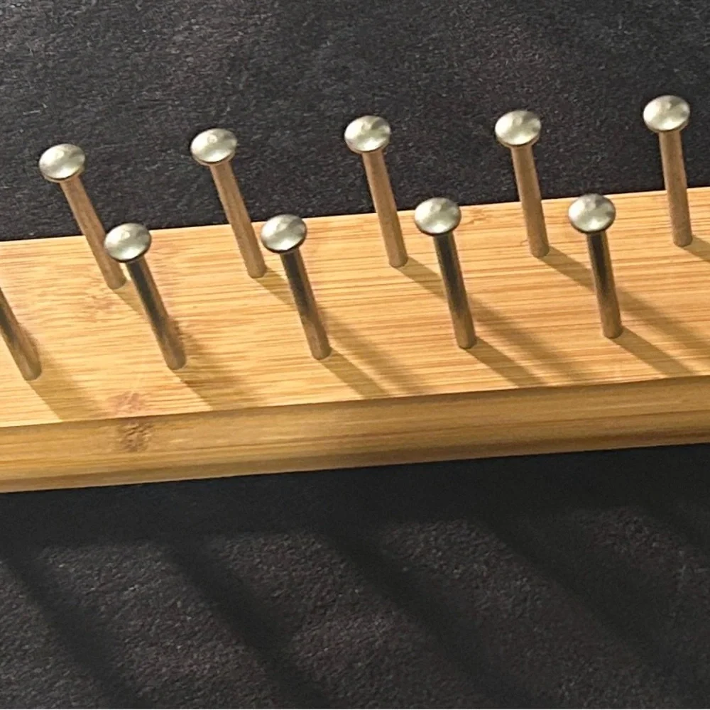 Bamboo Tie/Scarf/Belt Hanger Rack